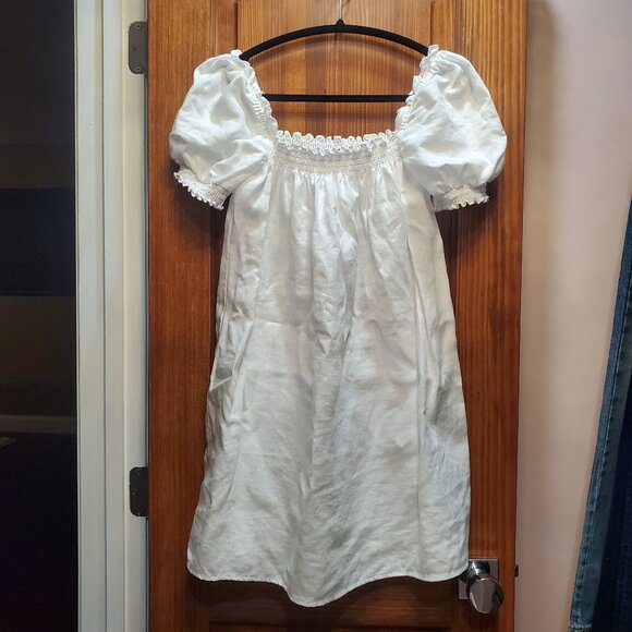 Reformation Carsen Linen Dress, Size XL - Picture 2 of 12